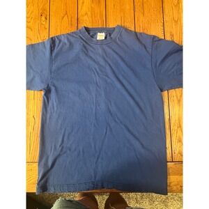 Vintage Windridge Mervyns T Shirt Mens Large Blue Single Stitch USA Cotton